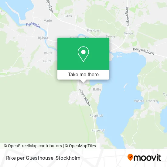 Rike per Guesthouse map