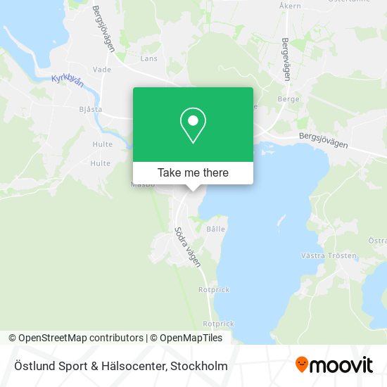 Östlund Sport & Hälsocenter map