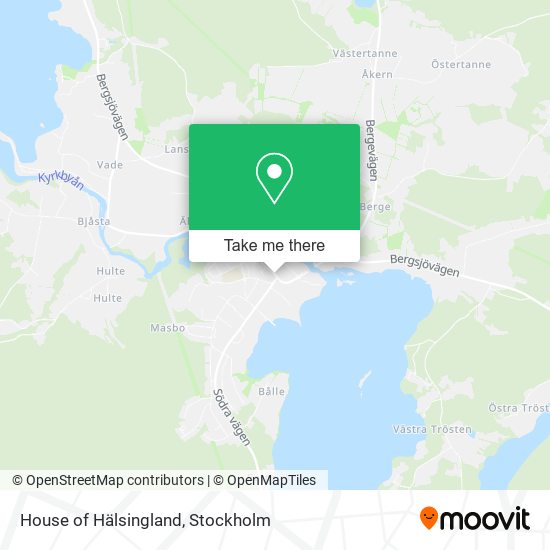 House of Hälsingland map