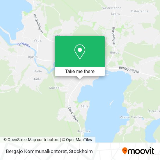 Bergsjö Kommunalkontoret map