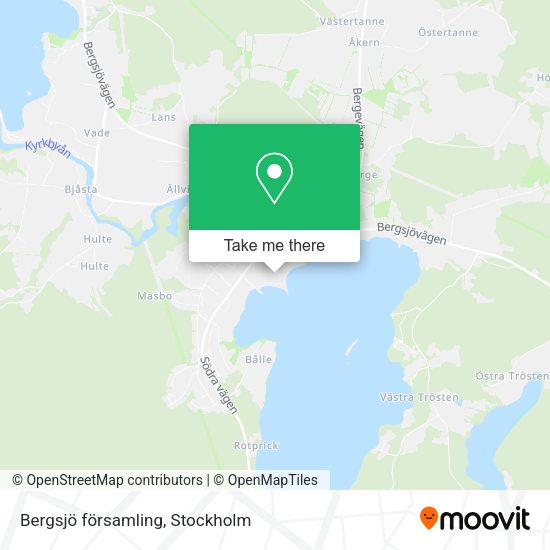 Bergsjö församling map
