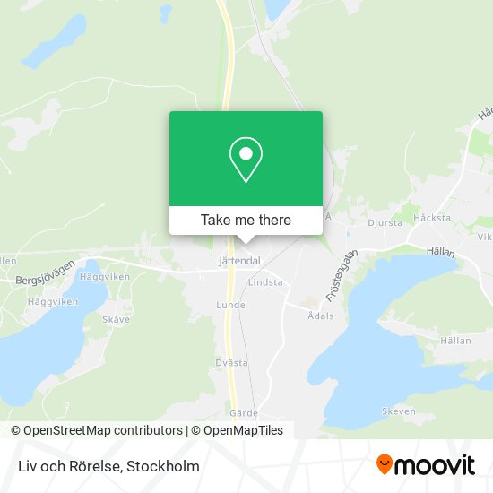 Liv och Rörelse map