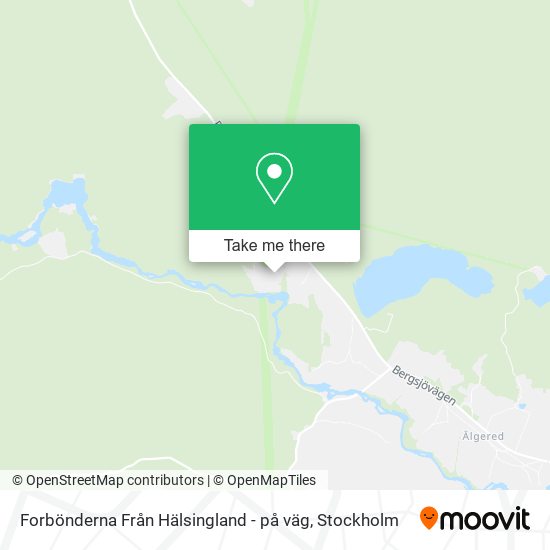 Forbönderna Från Hälsingland - på väg map