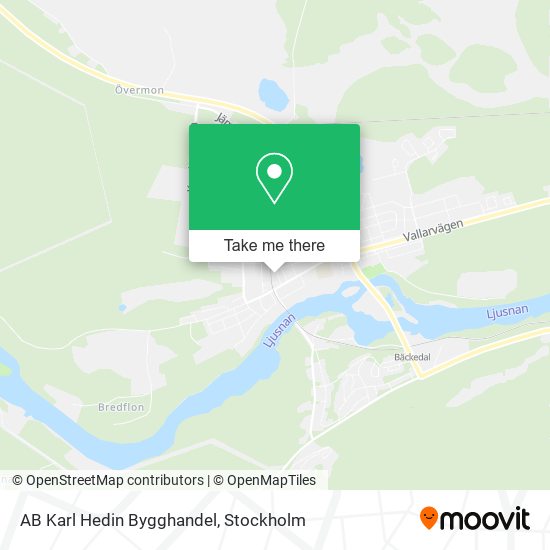 AB Karl Hedin Bygghandel map