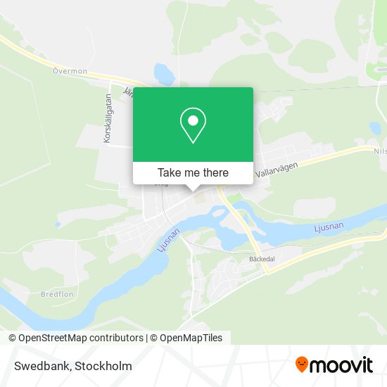 Swedbank map