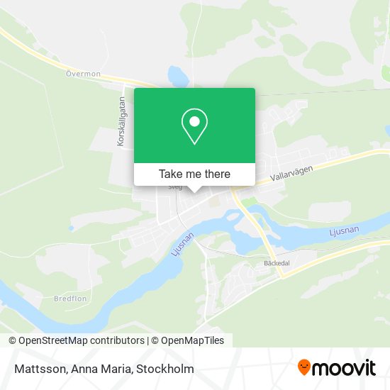 Mattsson, Anna Maria map