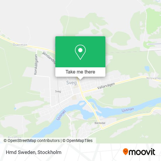 Hmd Sweden map