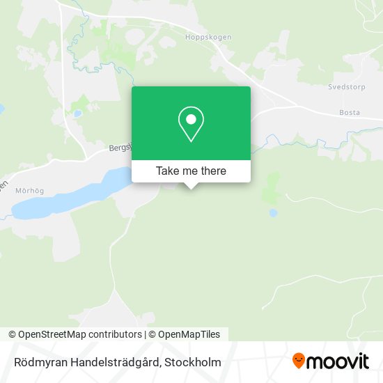 Rödmyran Handelsträdgård map