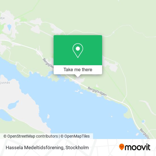 Hassela Medeltidsförening map