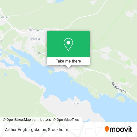 Arthur Engbergskolan map
