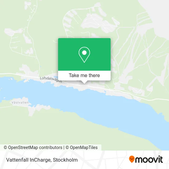 Vattenfall InCharge map