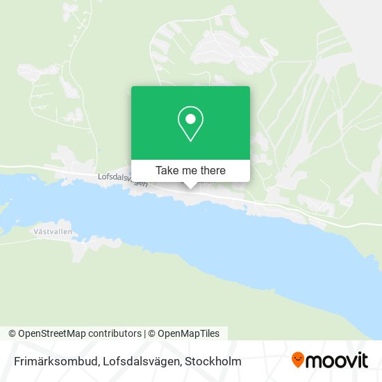 Frimärksombud, Lofsdalsvägen map