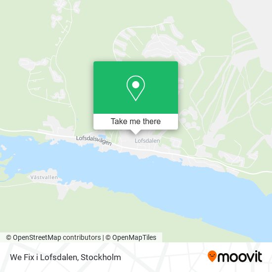 We Fix i Lofsdalen map