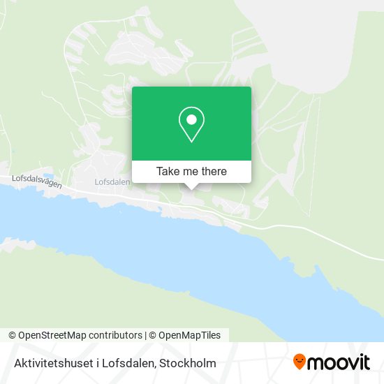 Aktivitetshuset i Lofsdalen map