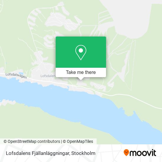 Lofsdalens Fjällanläggningar map