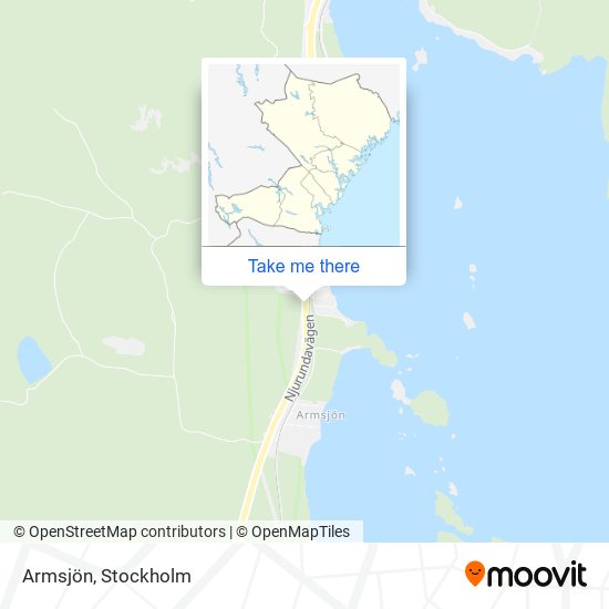 Armsjön map