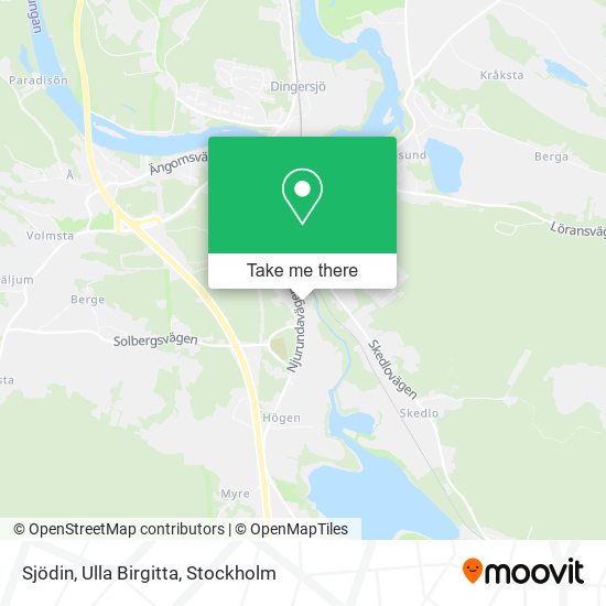 Sjödin, Ulla Birgitta map