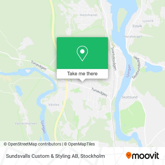 Sundsvalls Custom & Styling AB map