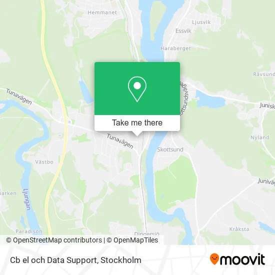 Cb el och Data Support map