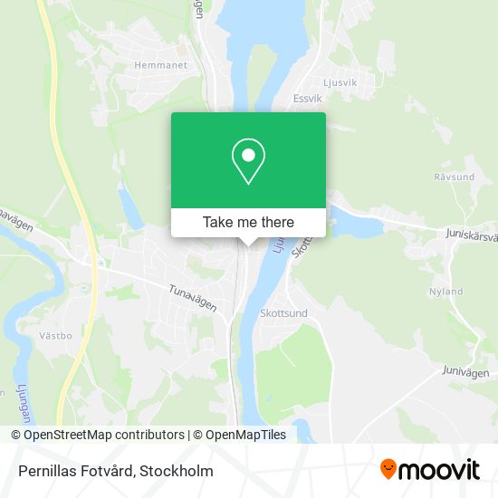 Pernillas Fotvård map