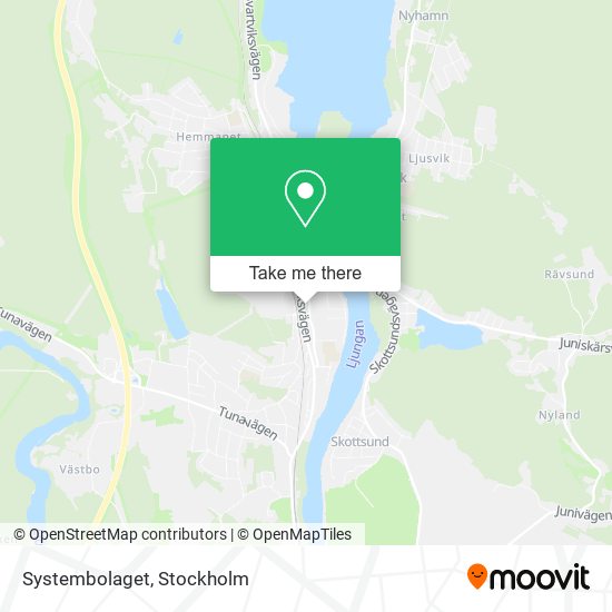 Systembolaget map