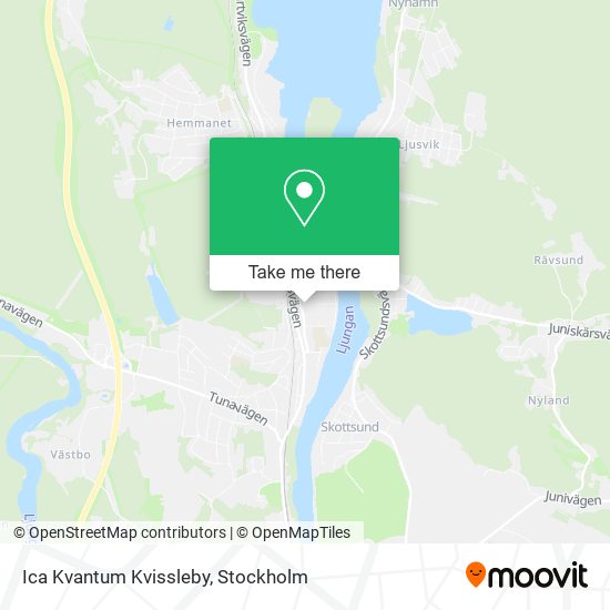 Ica Kvantum Kvissleby map