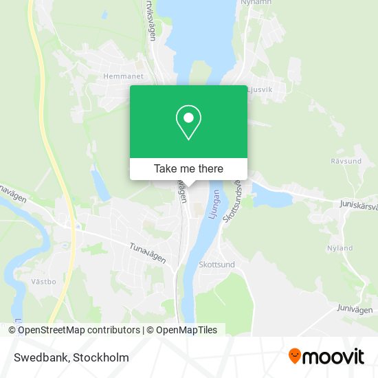 Swedbank map