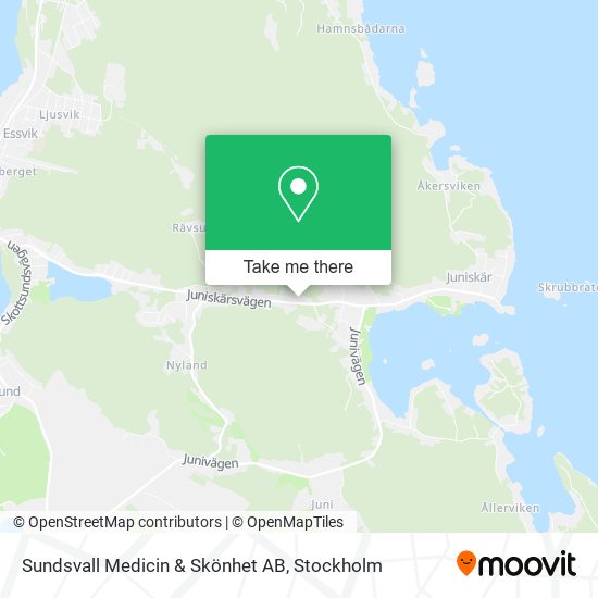 Sundsvall Medicin & Skönhet AB map