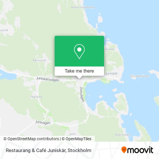 Restaurang & Café Juniskär map
