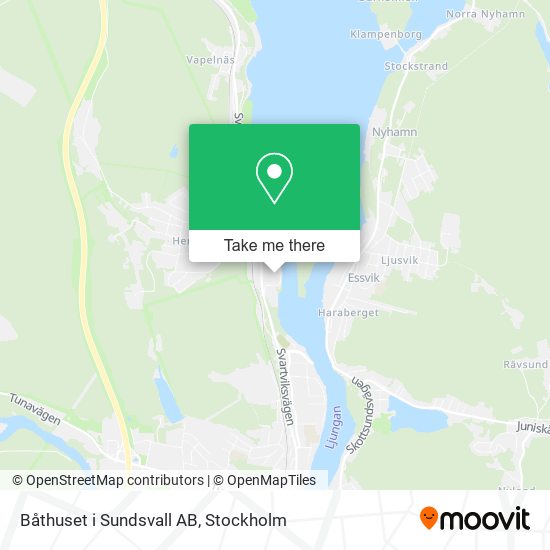 Båthuset i Sundsvall AB map