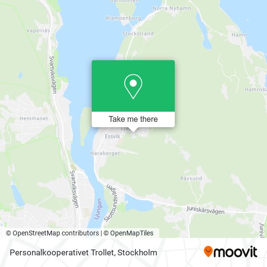 Personalkooperativet Trollet map