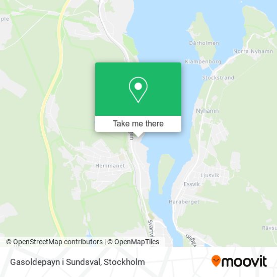 Gasoldepayn i Sundsval map