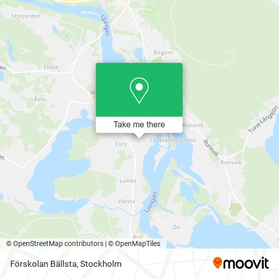 Förskolan Bällsta map