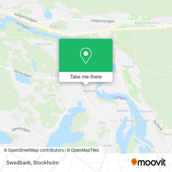 Swedbank map