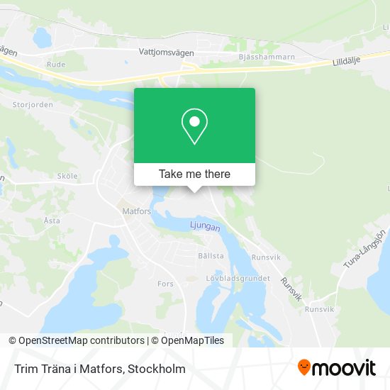 Trim Träna i Matfors map