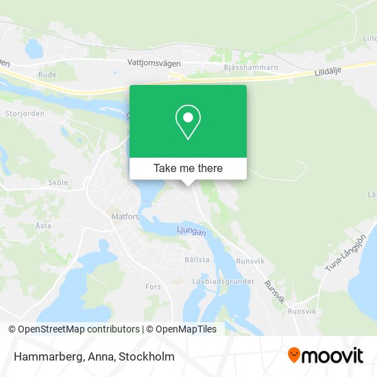 Hammarberg, Anna map