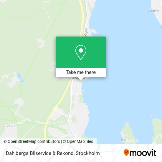 Dahlbergs Bilservice & Rekond map