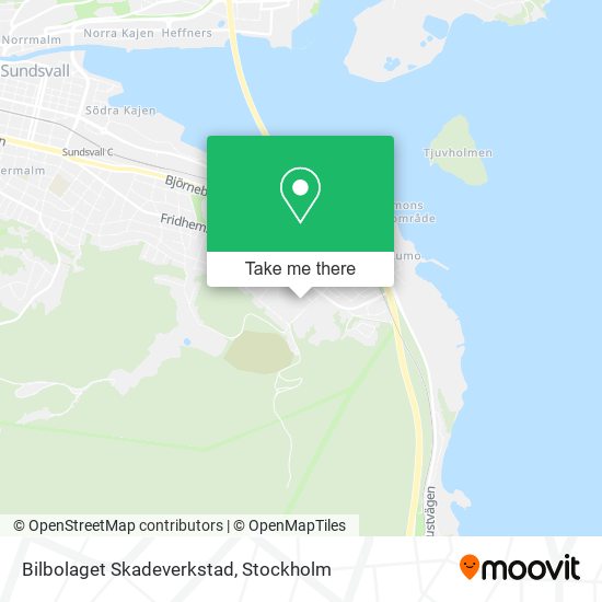 Bilbolaget Skadeverkstad map