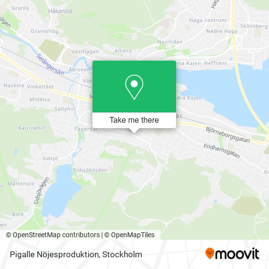 Pigalle Nöjesproduktion map