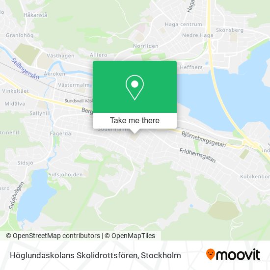 Höglundaskolans Skolidrottsfören map