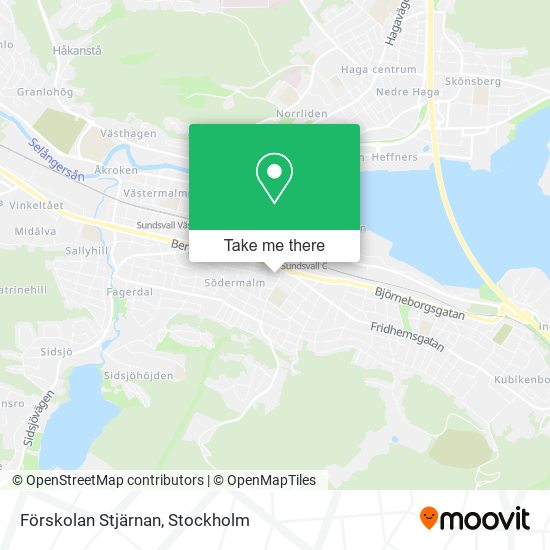 Förskolan Stjärnan map