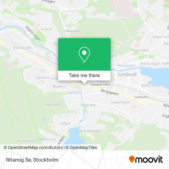 Ritamig.Se map