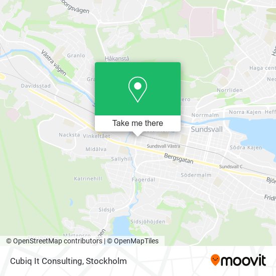 Cubiq It Consulting map