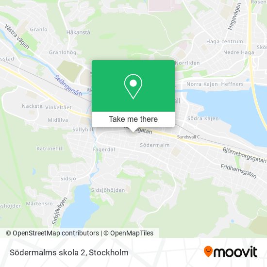 Södermalms skola 2 map