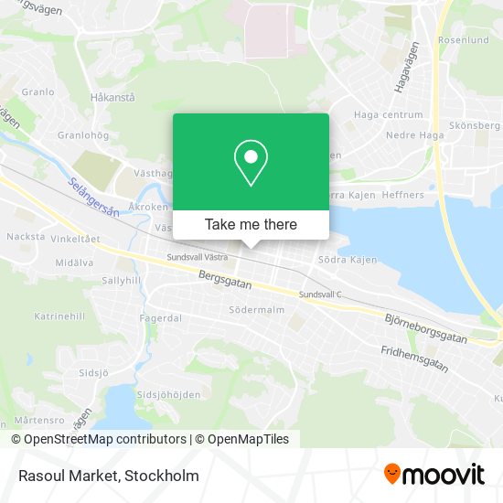 Rasoul Market map