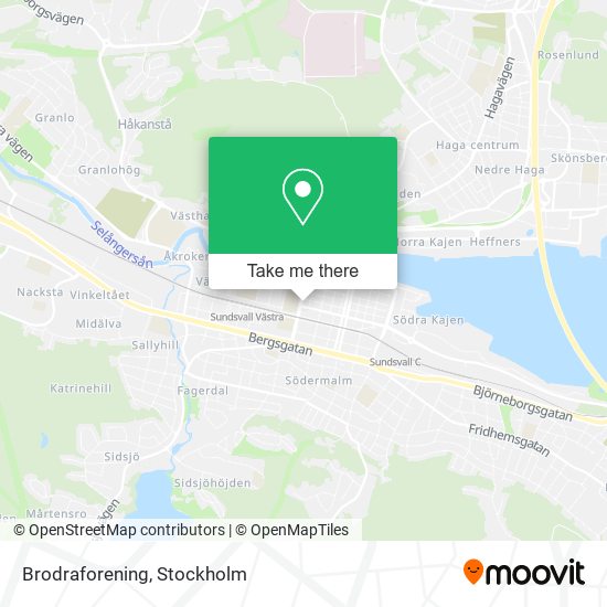 Brodraforening map