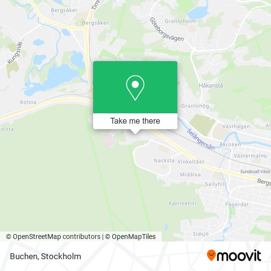 Buchen map