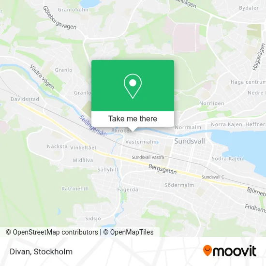 Divan map