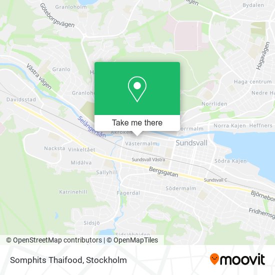 Somphits Thaifood map