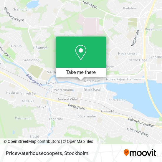 Pricewaterhousecoopers map